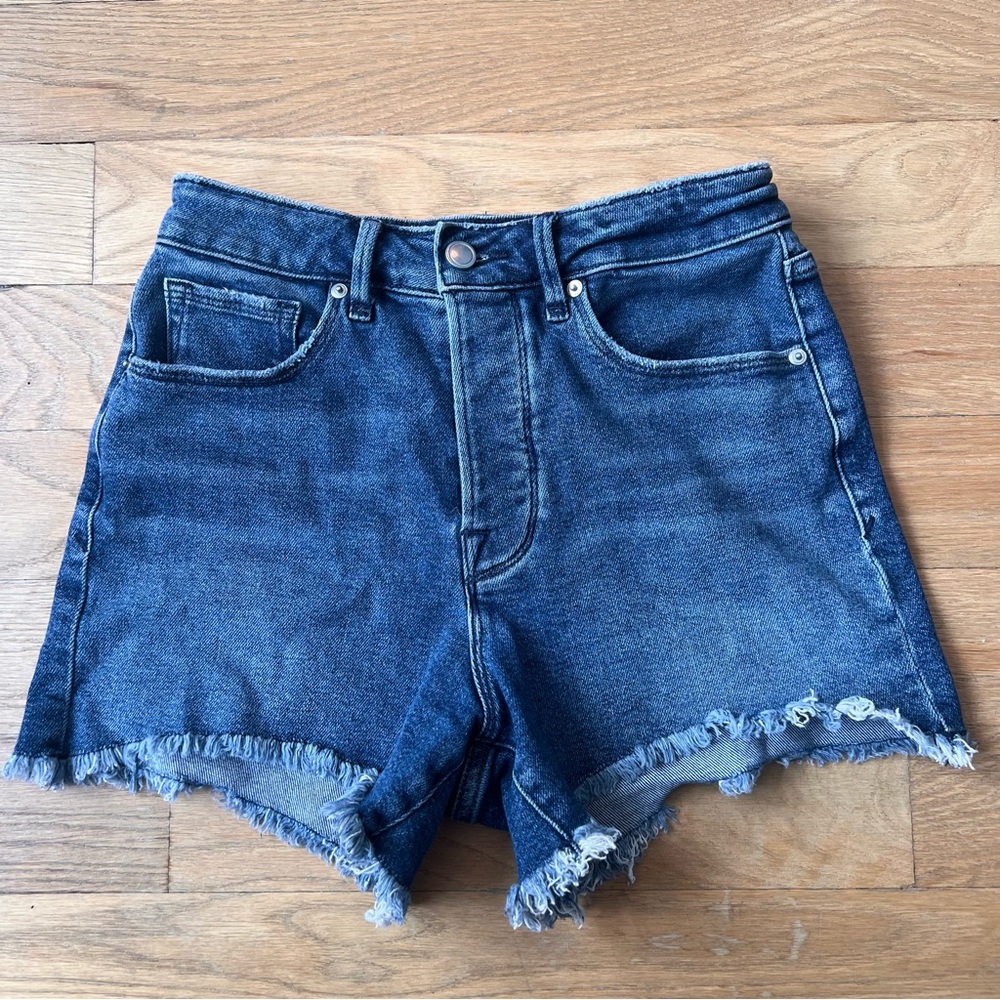 Good American Bombshell Denim Shorts - Size 4/27